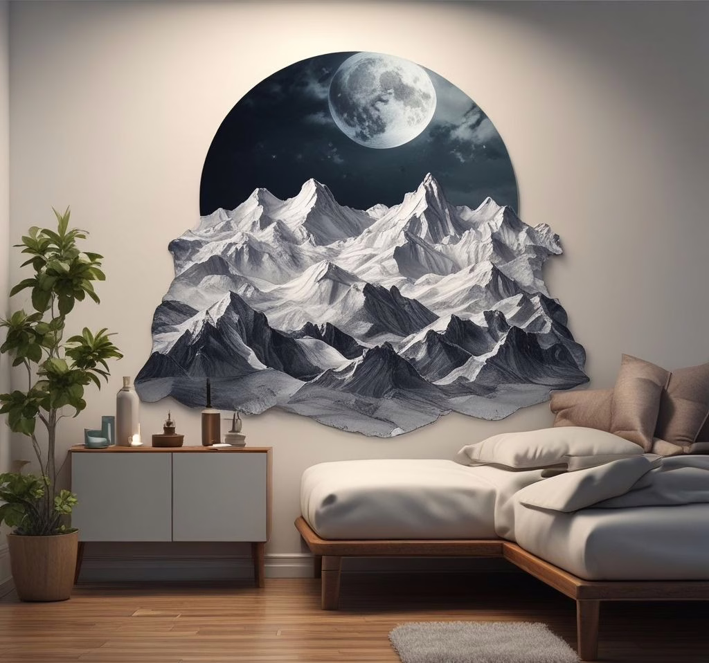 3d Wall Art Decor D2 12