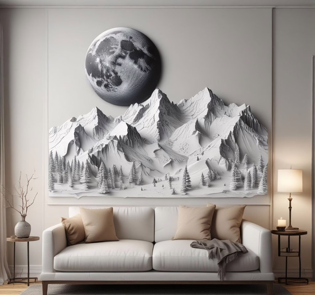 3d Wall Art Decor D2 13