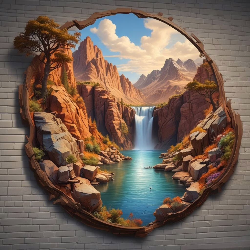 3d Wall Art Decor D2 3