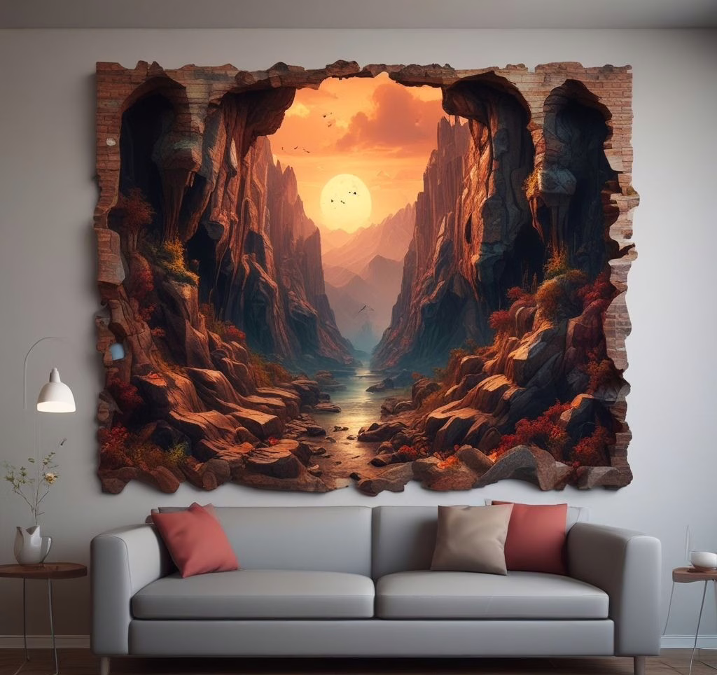 3d Wall Art Decoration D1 12