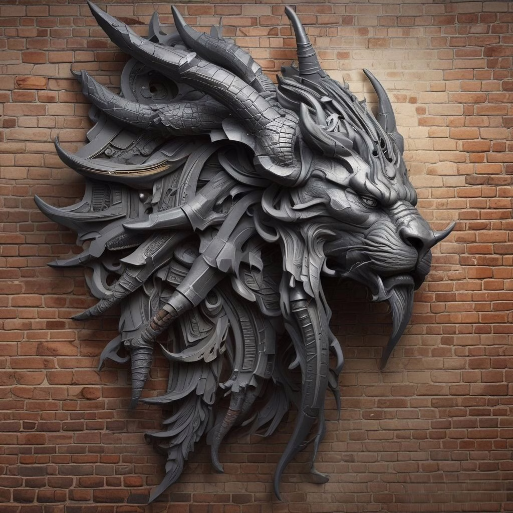 3d Wall Art Decoration D1 19