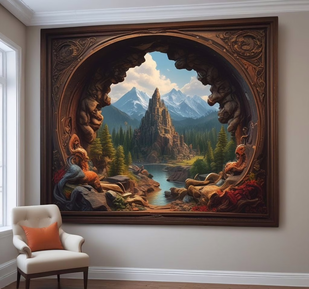 3d Wall Art Decoration D1 24
