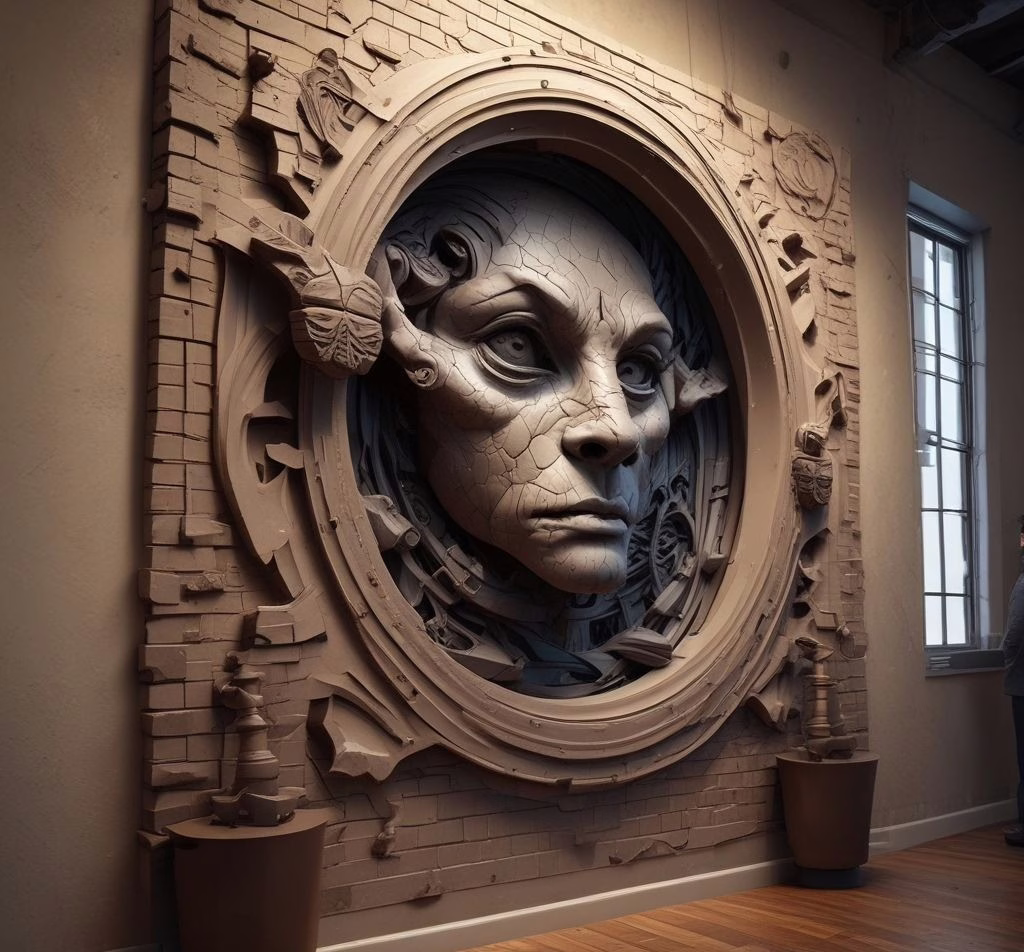 3d Wall Art Decoration D1 3