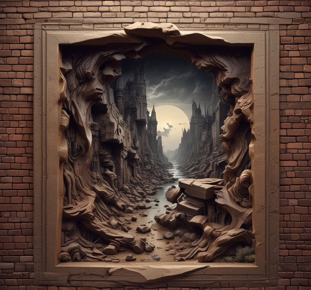 3d Wall Art Decoration D1 37