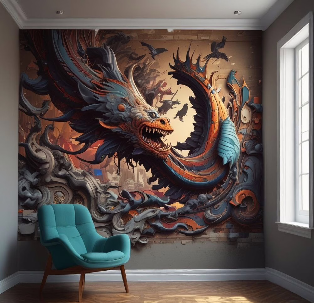 3d Wall Art Decoration D1 40