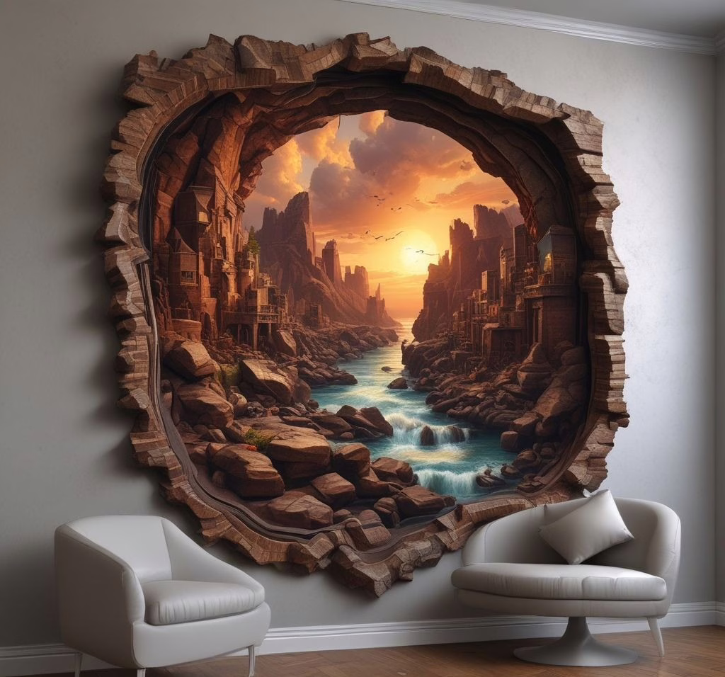 3d Wall Art Decoration D1 43