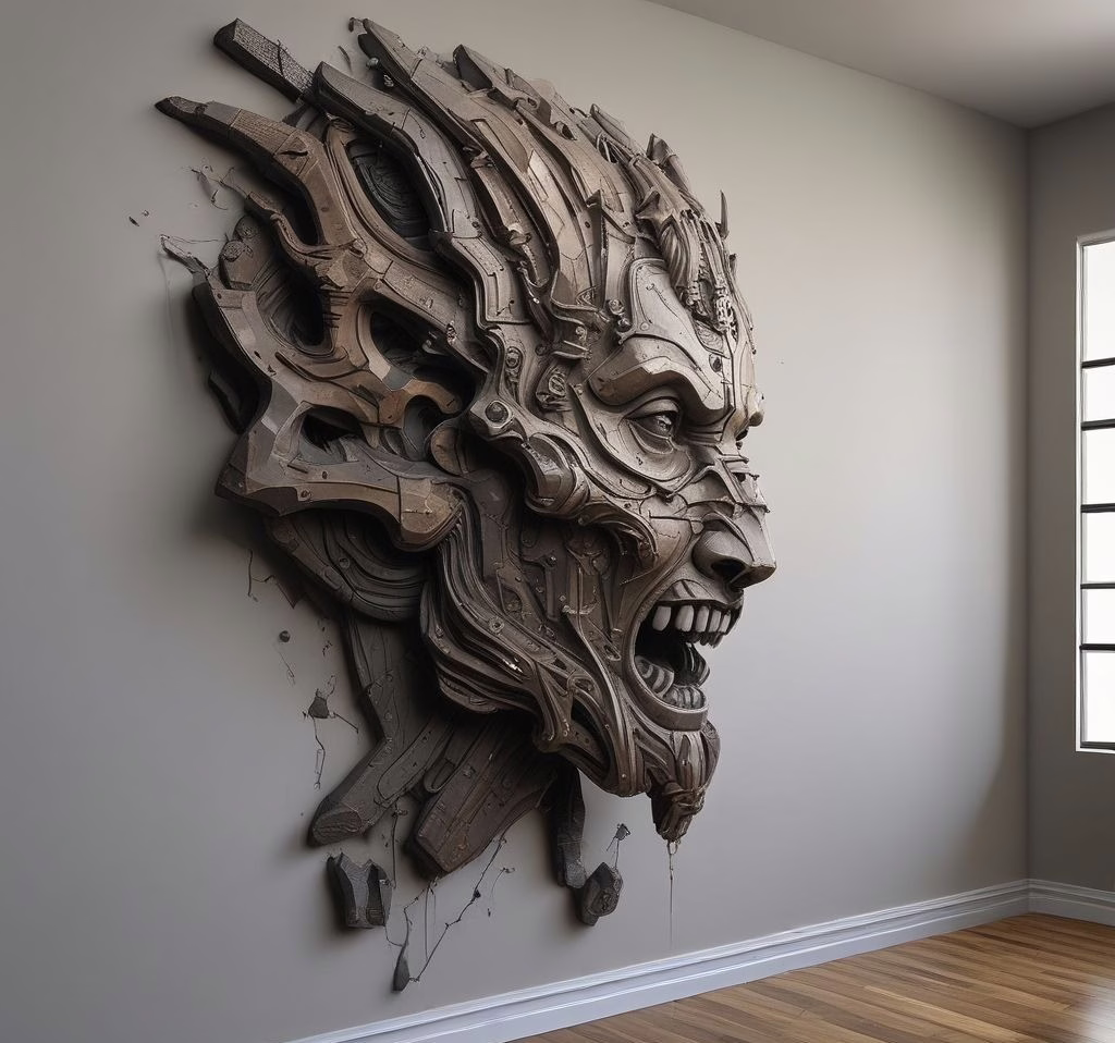 3d Wall Art Decoration D1 45