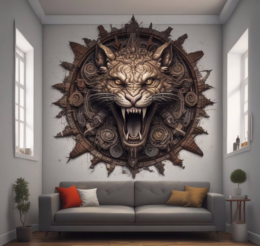 3d Wall Art Decoration D1 53
