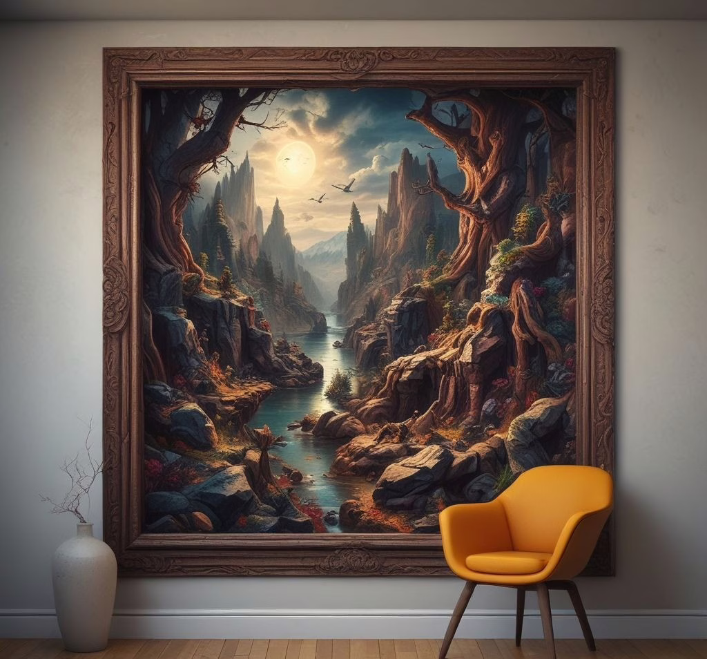 3d Wall Art Decoration D1 54