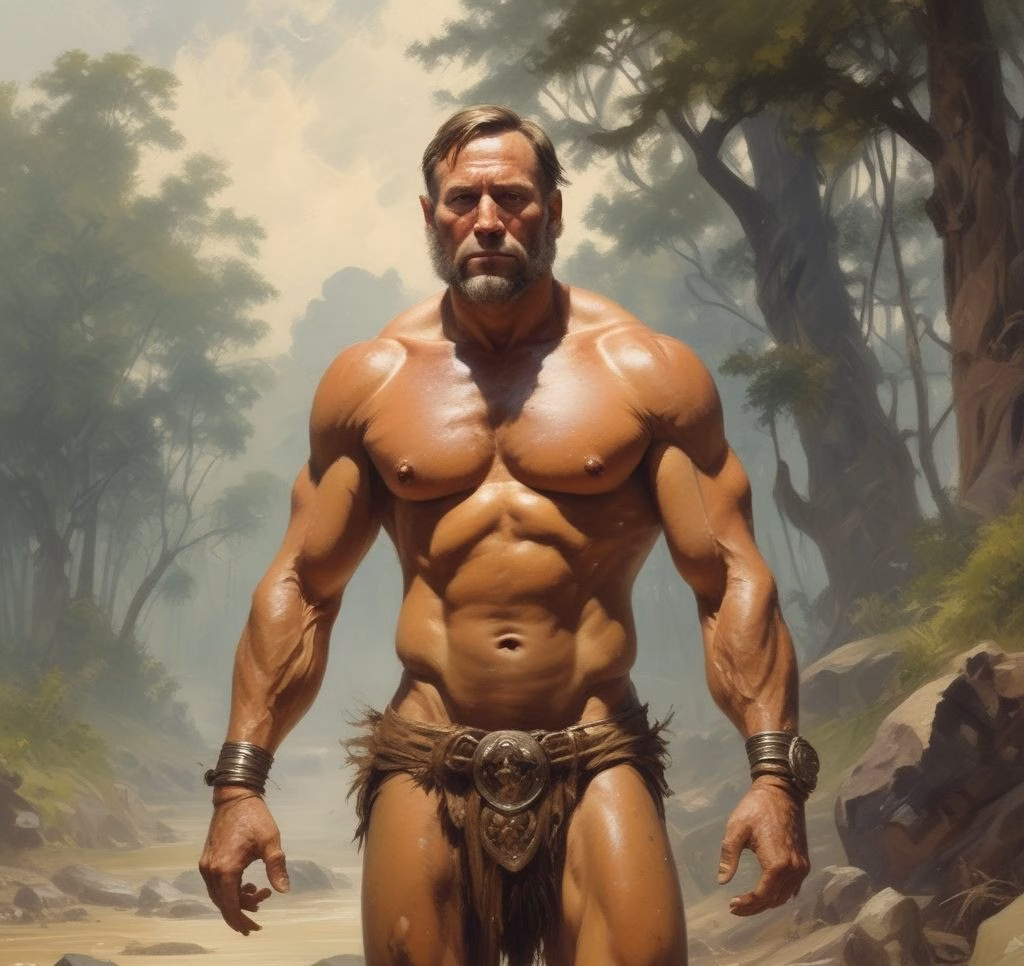 Alex Jones Loincloth 3d Wallpaper 3d Wallpaper
