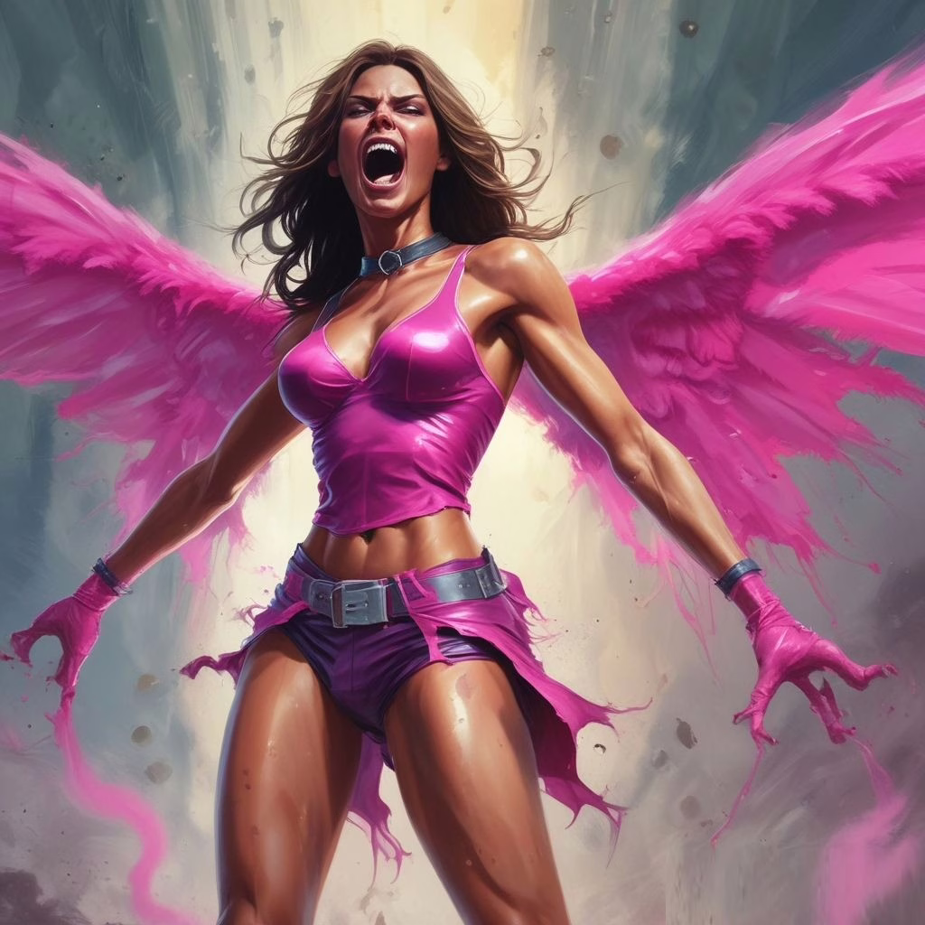 Angry Babe Screaming 8