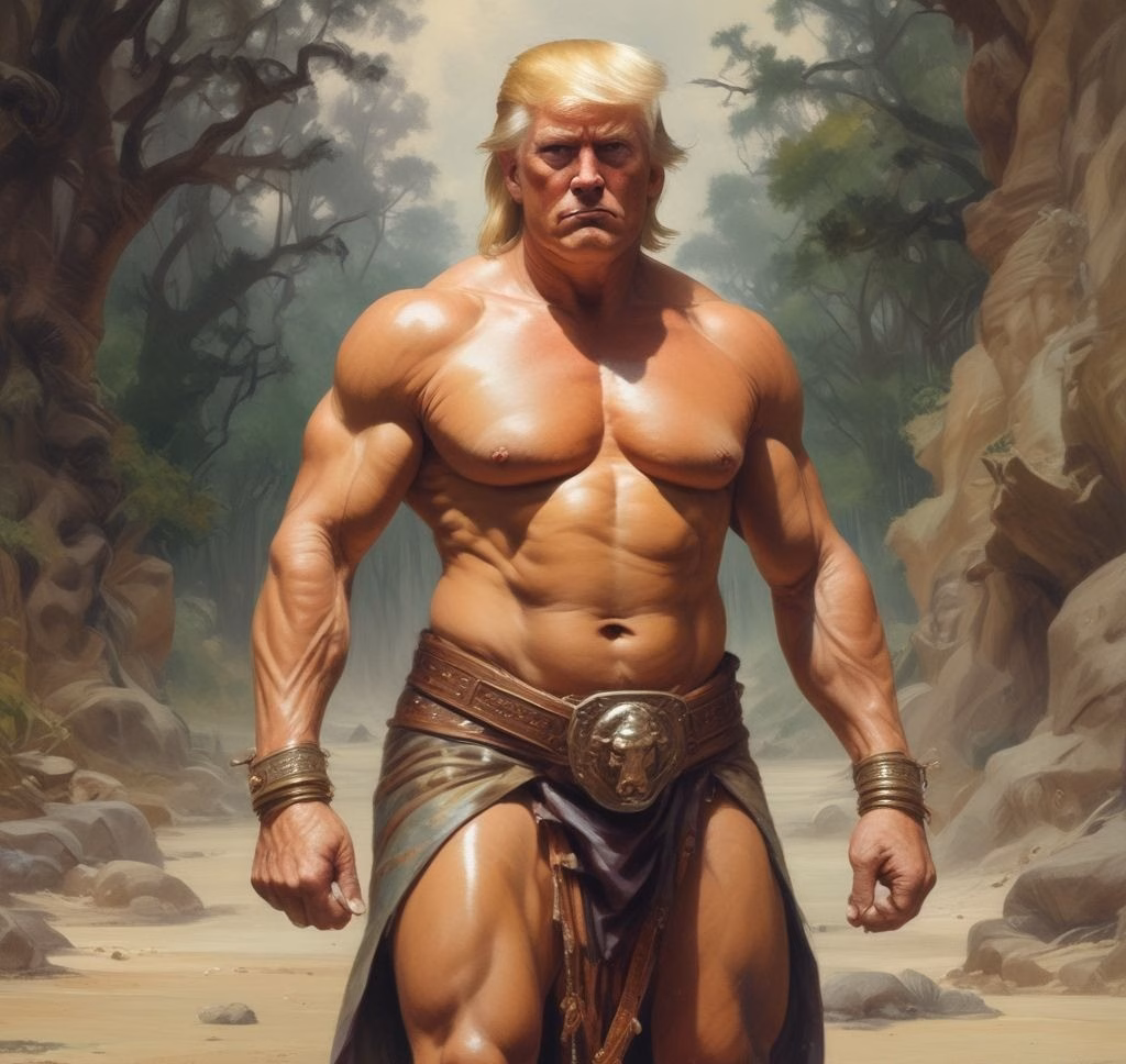 DonaldTrump Loincloth 3d Wallpaper 3d Wallpaper High Quality 12