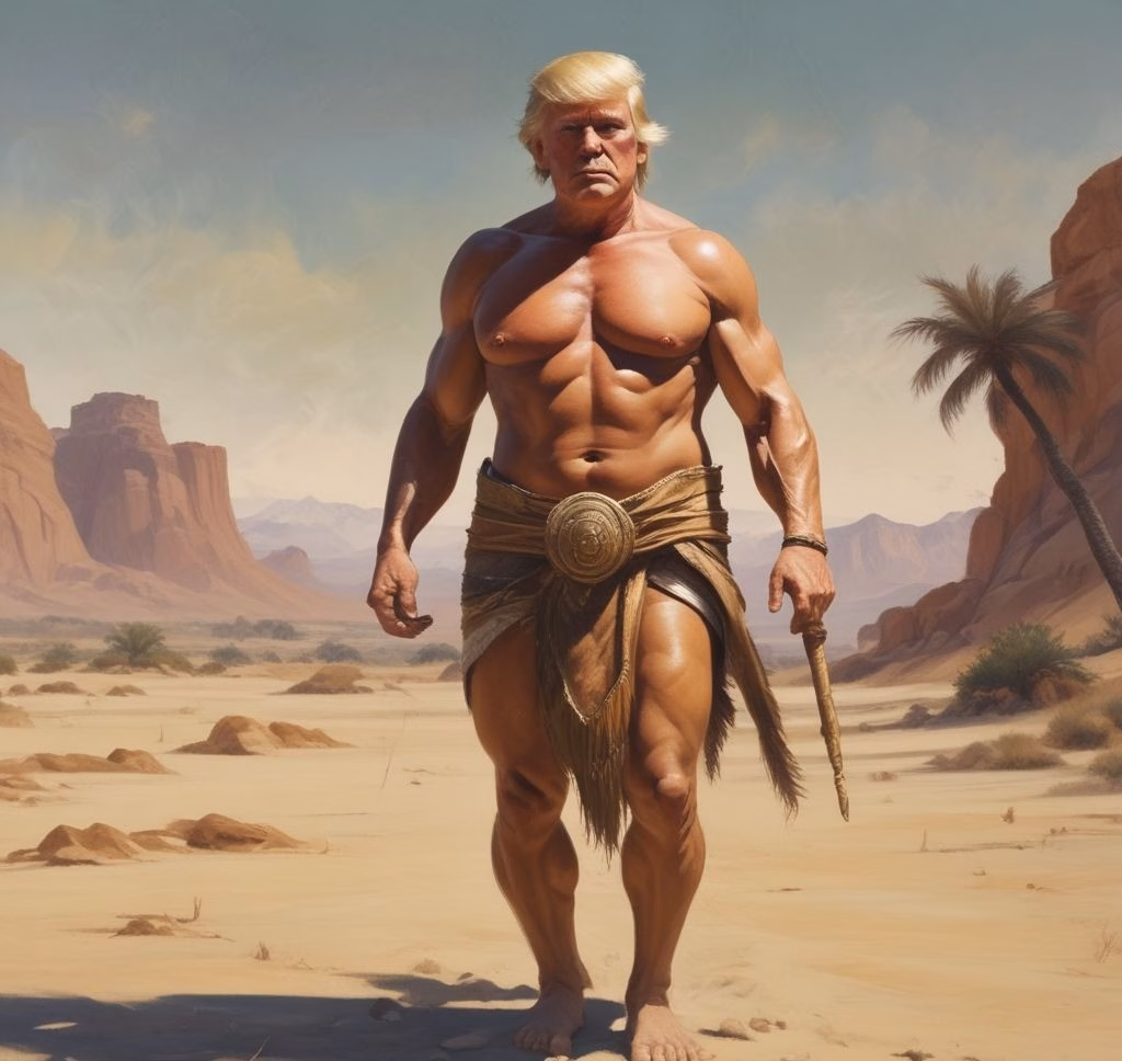 DonaldTrump Loincloth 3d Wallpaper 3d Wallpaper High Quality 3