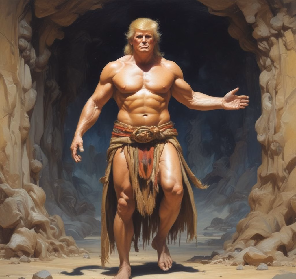 DonaldTrump Loincloth 3d Wallpaper 3d Wallpaper High Quality 5