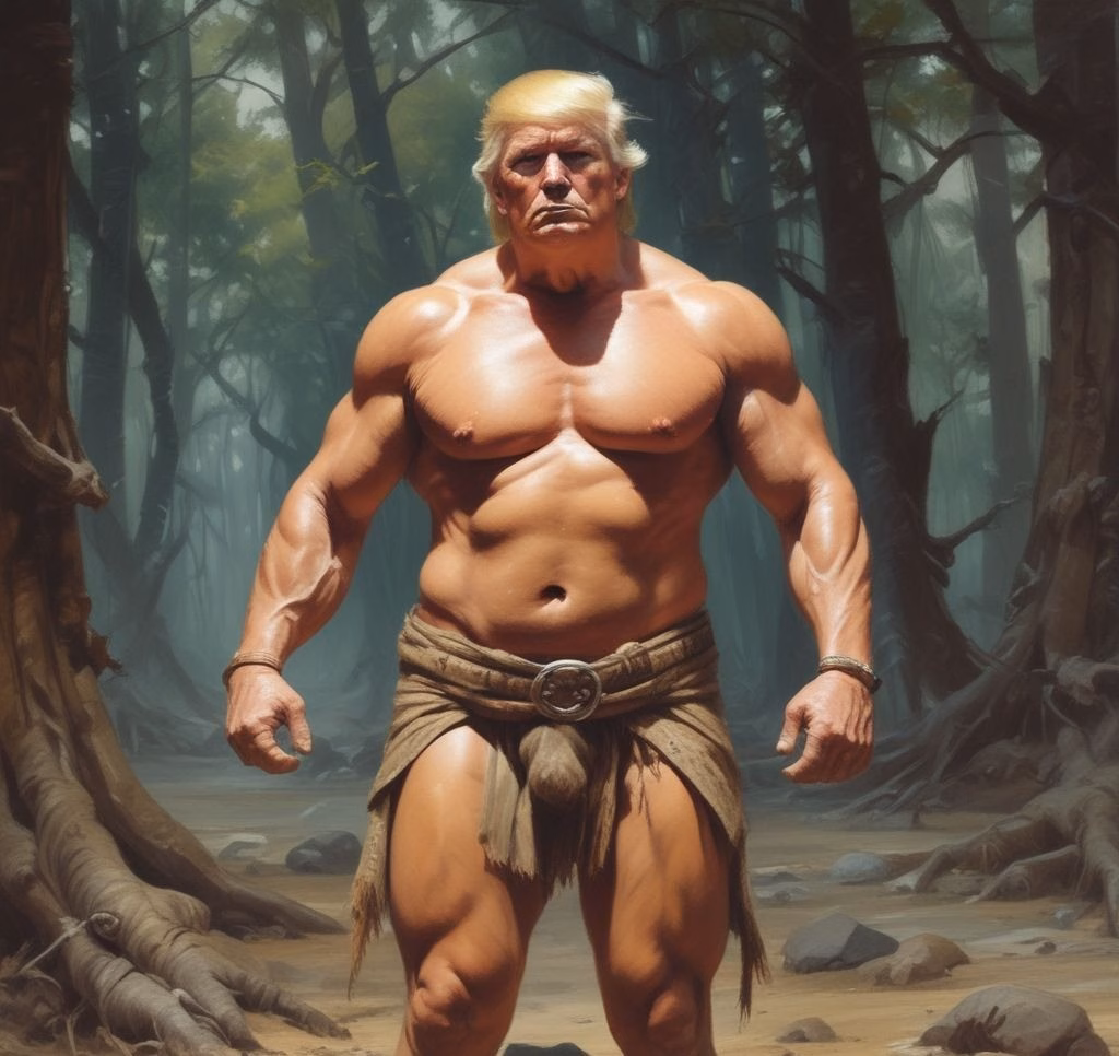 DonaldTrump Loincloth 3d Wallpaper 3d Wallpaper High Quality 8