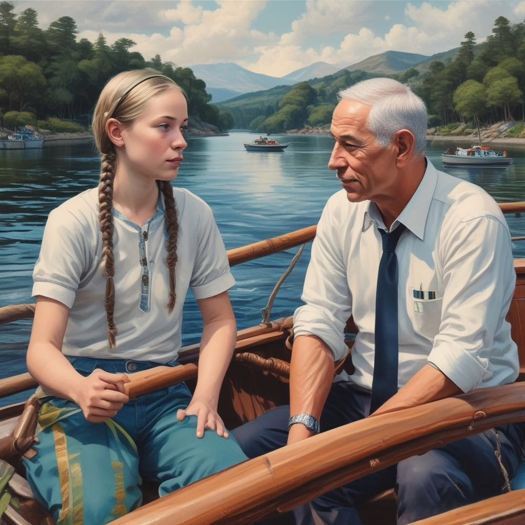 Greta Netayahu On Boat 4