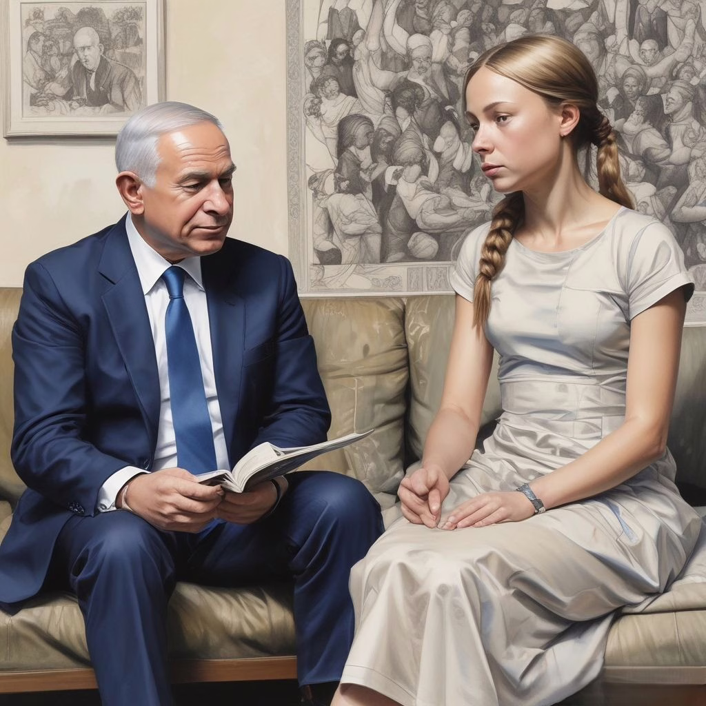 Greta Thunberg Netanyahu 1