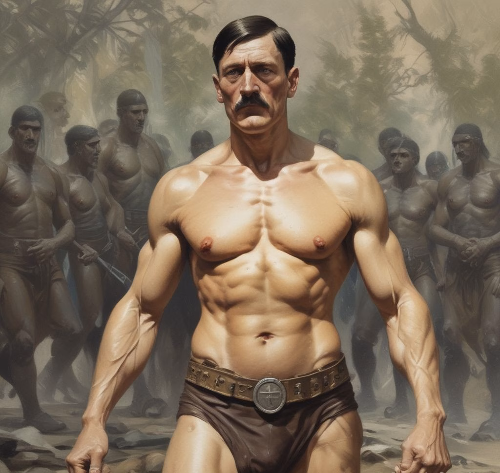 Hitler Loincloth 3d Wallpaper 3d Wallpaper 2