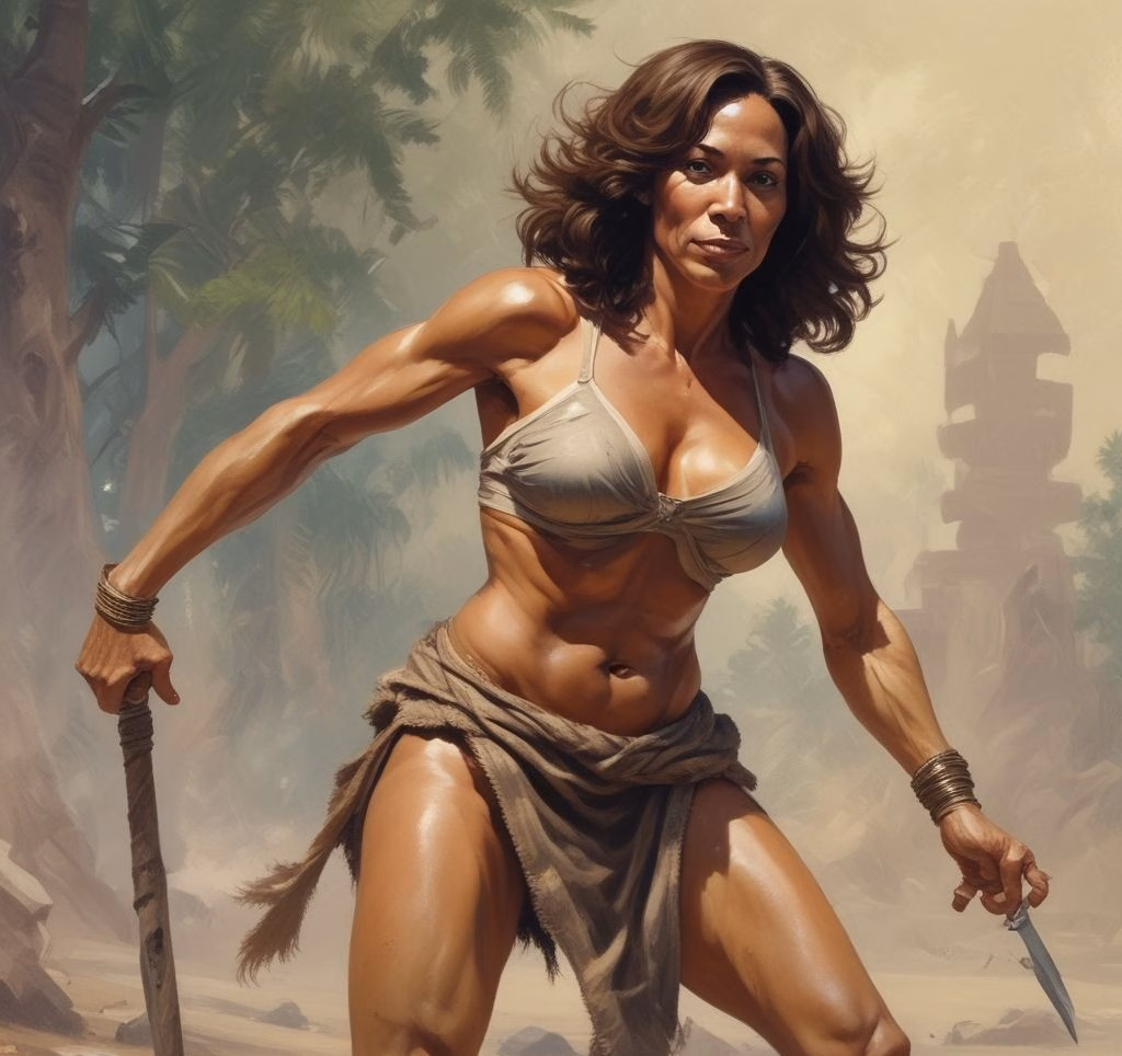 KamalaHarris Loincloth 3d Wallpaper 3d Wallpaper 7