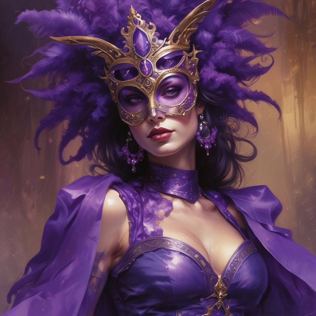 Lavender Masquerader 1