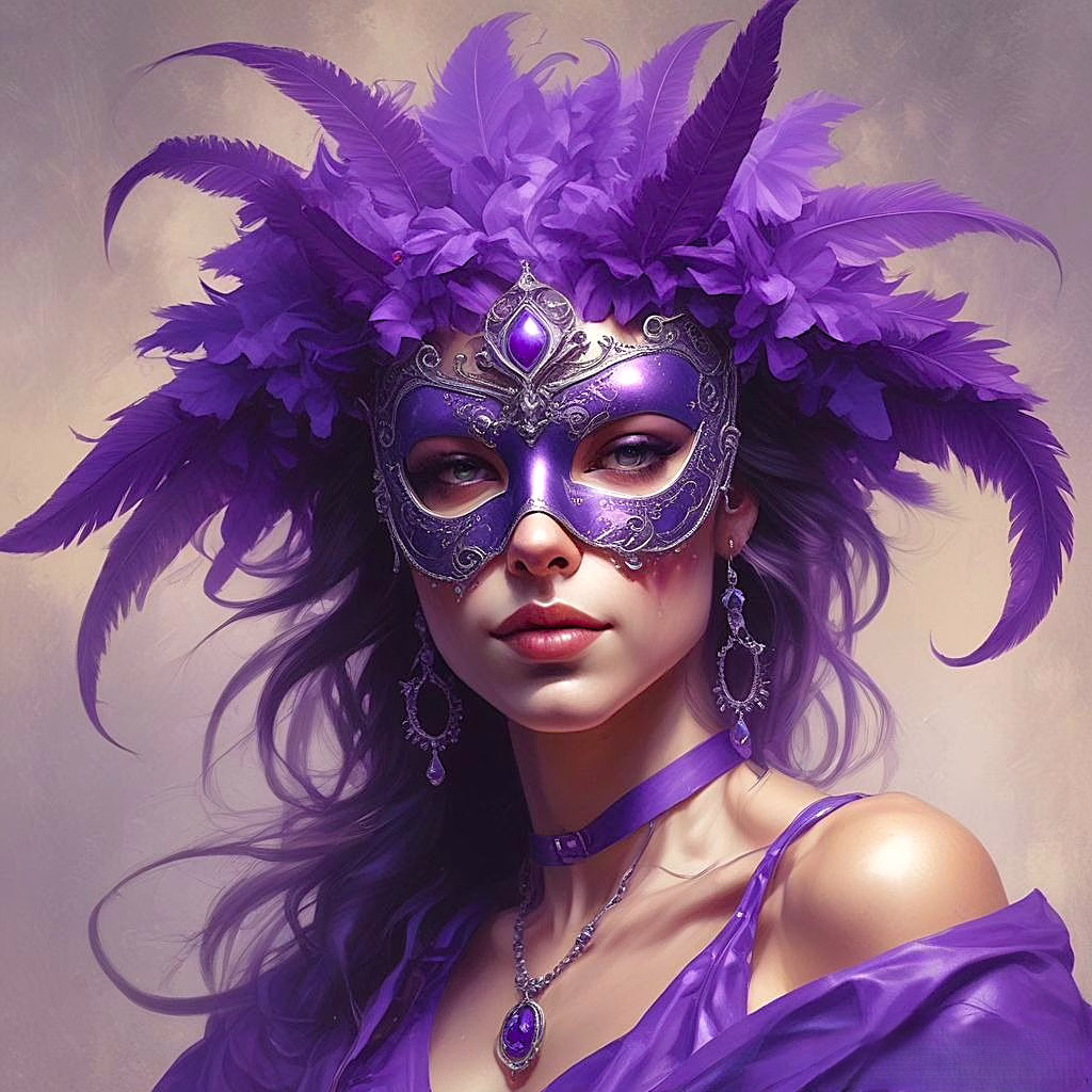 Lavender Masquerader 2