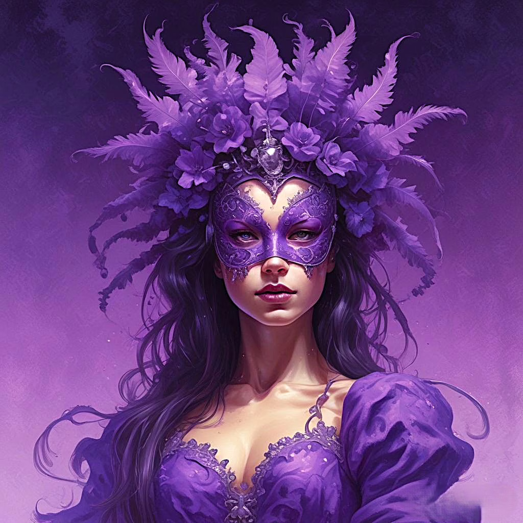 Lavender Masquerader 3