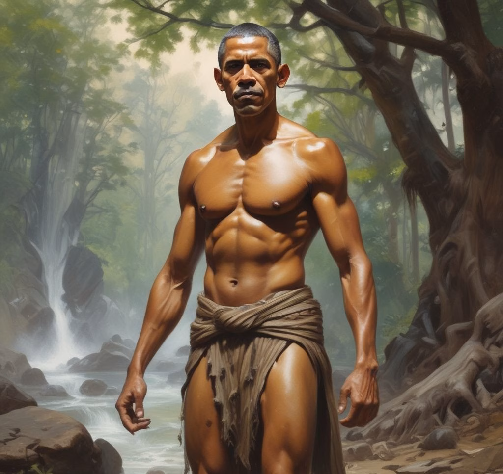 Obama Loincloth 3d Wallpaper 3d Wallpaper 9
