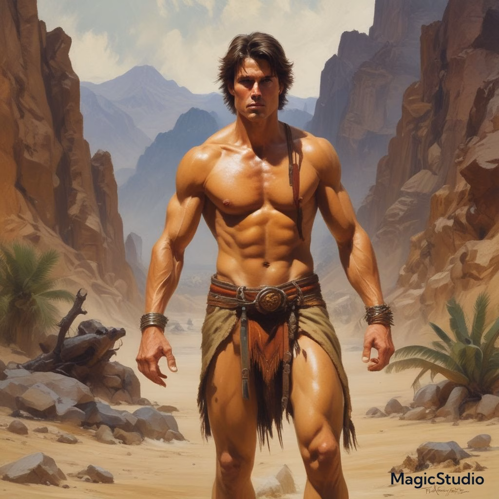 Tom Cruise Loincloth 3d Wallpaper 3d Wallpaper 1