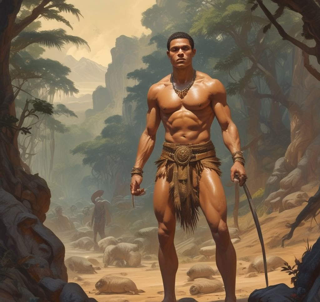 TrevorNoah Loincloth 3d Wallpaper 3d Wallpaper 11