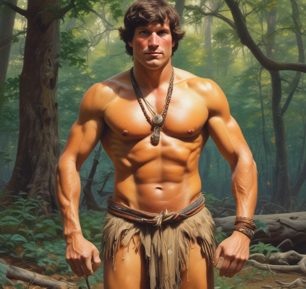 Tucker Carlson Loincloth 3d Wallpaper 3d Wallpaper High Quality 8