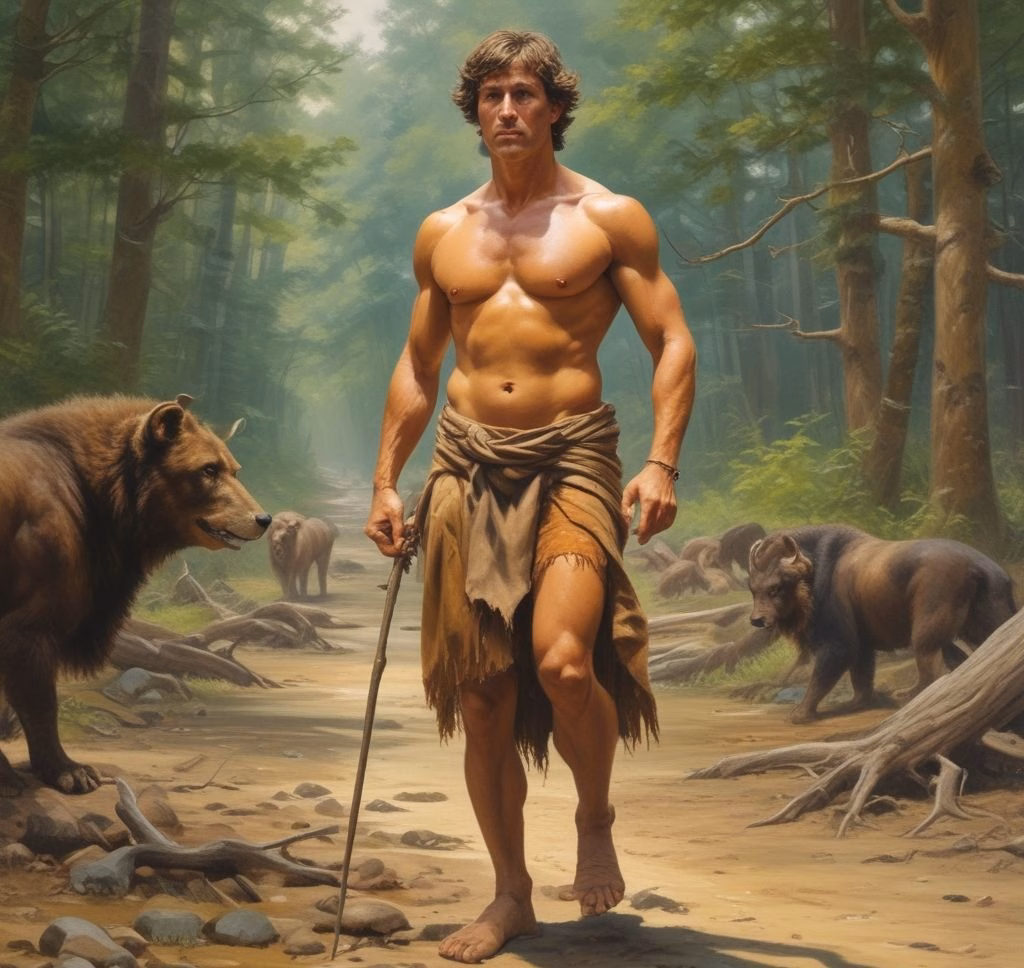 Tucker Carlson Loincloth 3d Wallpaper 3d Wallpaper High Quality