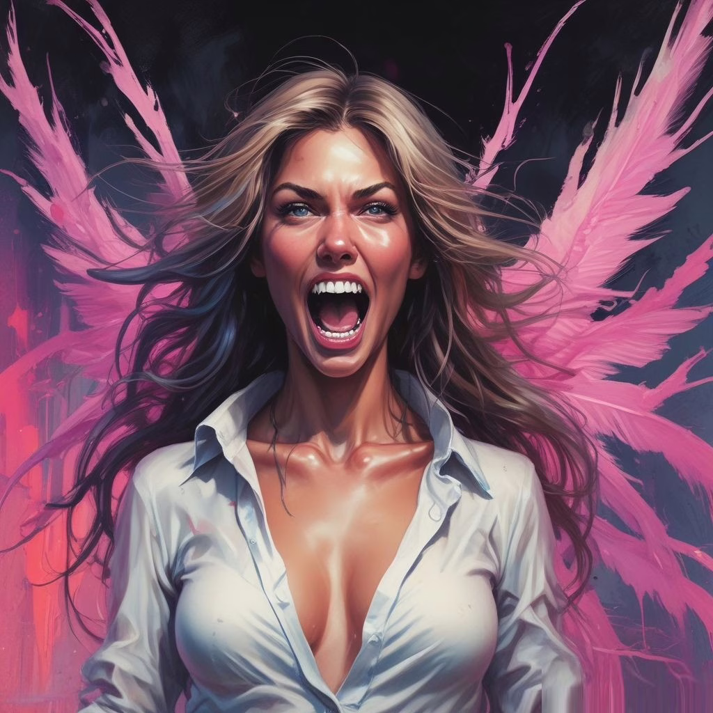 Angry Girl 3