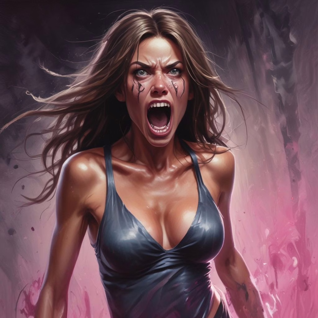 Angry Girl 5