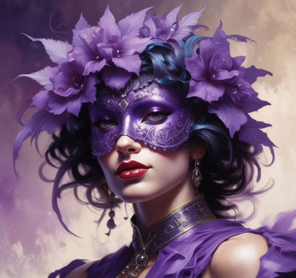 Purple Masquarade 1