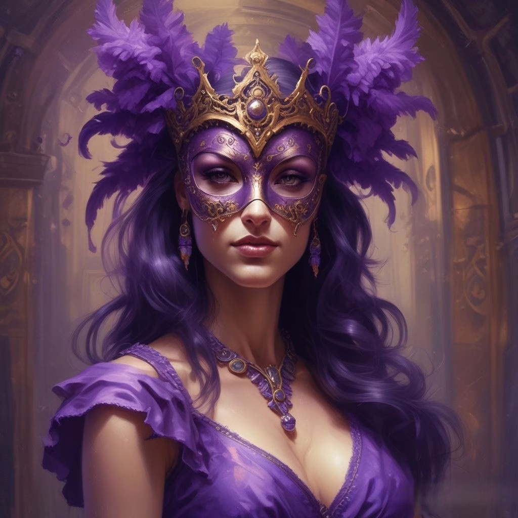 Purple Masquarade 2