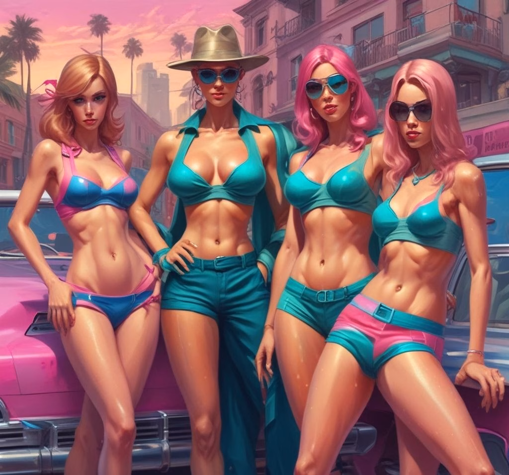 Sticky Lap Girls 78