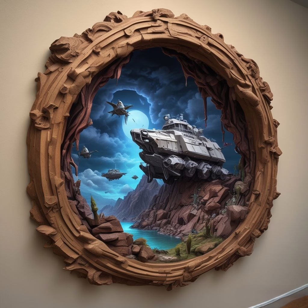 3d Wall Art HD 4k D3 9