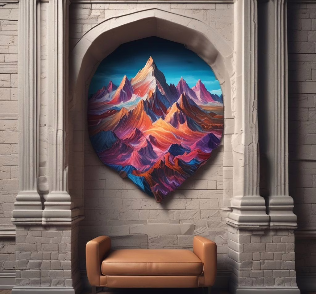 3d Wall Art Decoration D3 55