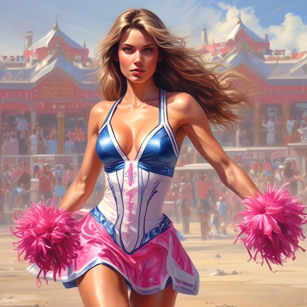 Cheerleaders Gamer Gaming Pot 24