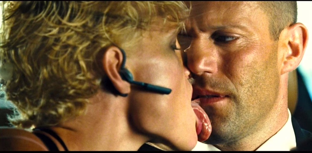 Transporter skimpy girl face lick 4k