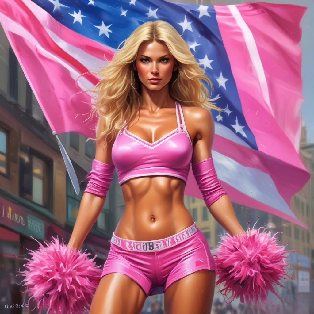 USAUSAUSA Cheerleader A2 1