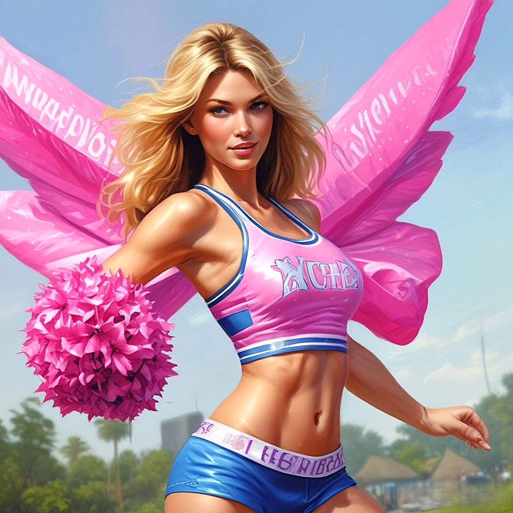 Fit Girl Cheerleader 1a 4