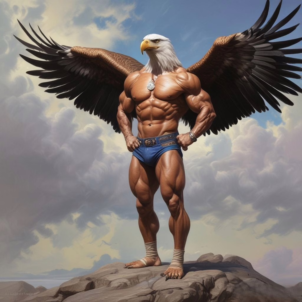 Eagle Character Wallpaper High Quality 1