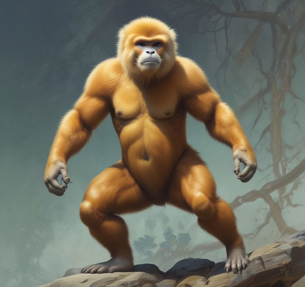 Golden Monkey Characters Of Video Games 1