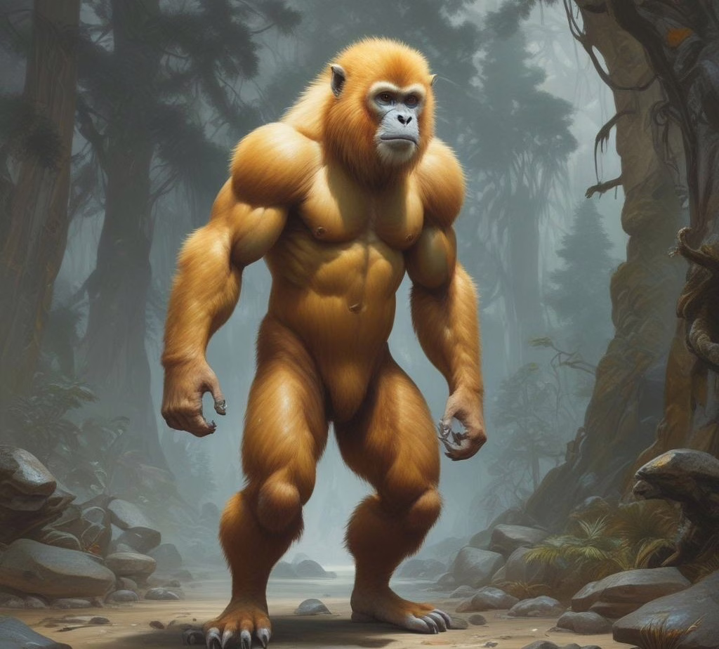 Golden Monkey Characters Of Video Games 3