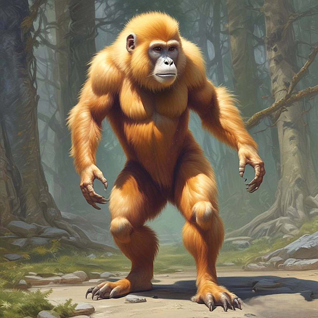 Golden Monkey Characters Of Video Games 5