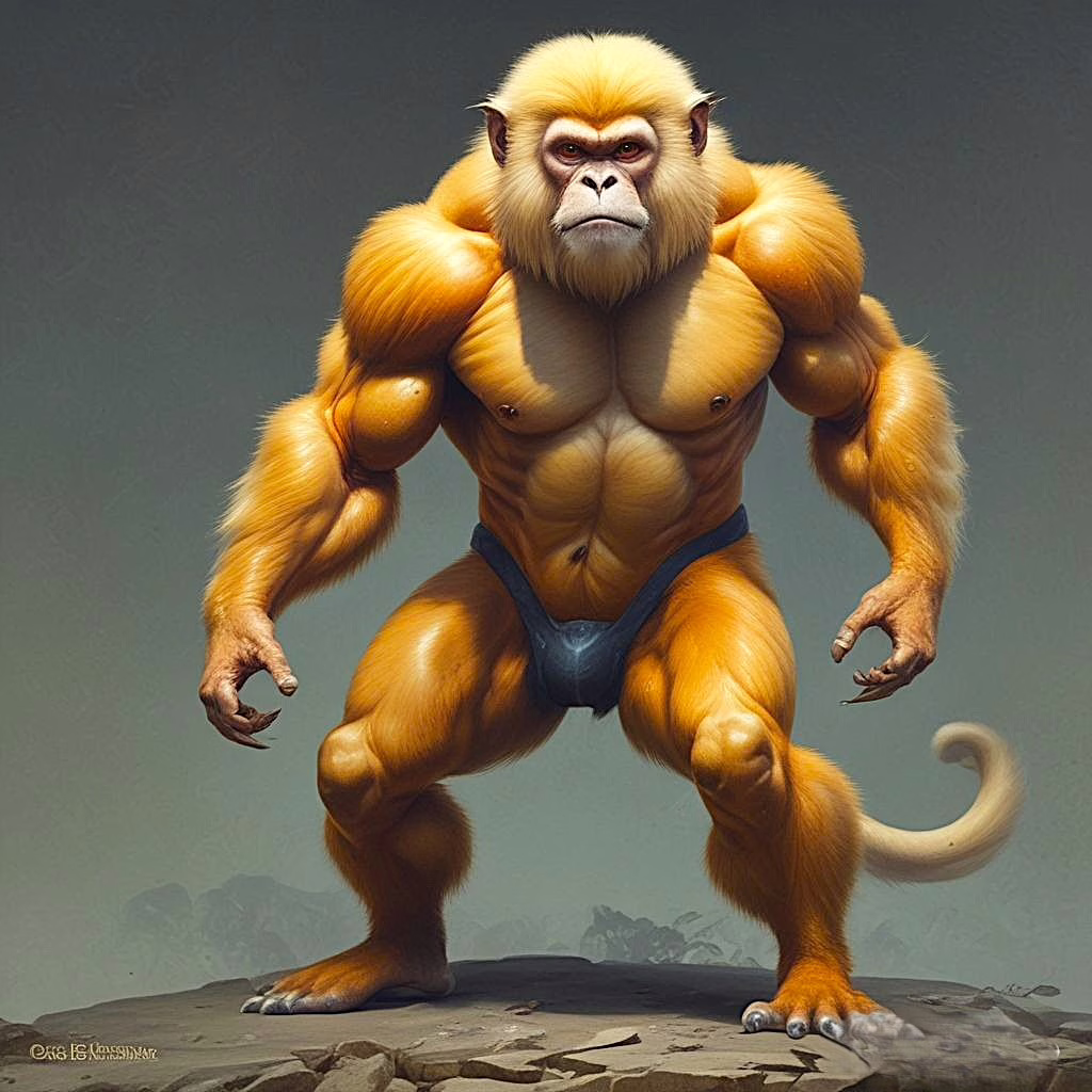 Golden Snub Nose Monkey Characters Of Video Games 2