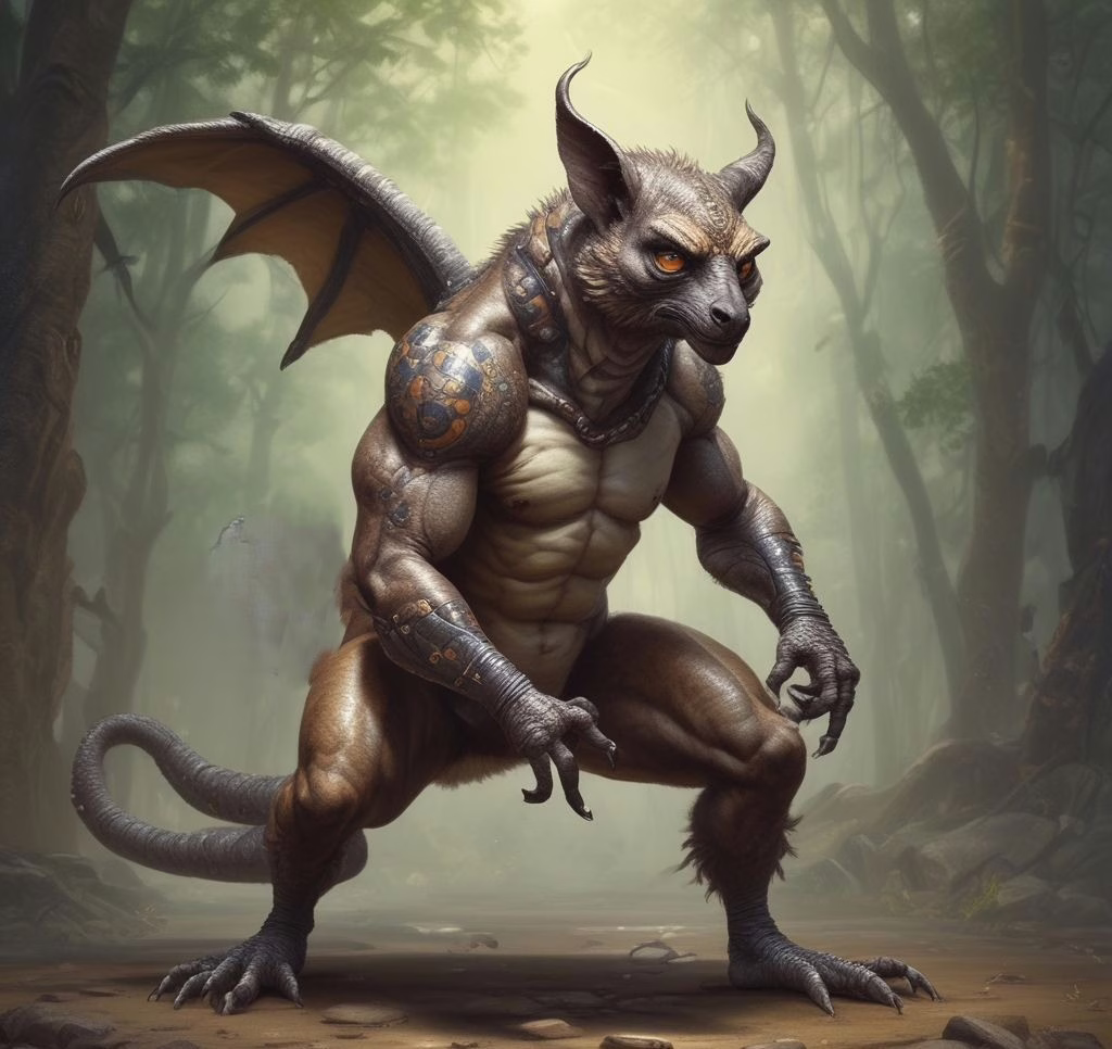 Lemur Dragon Game Characters 13