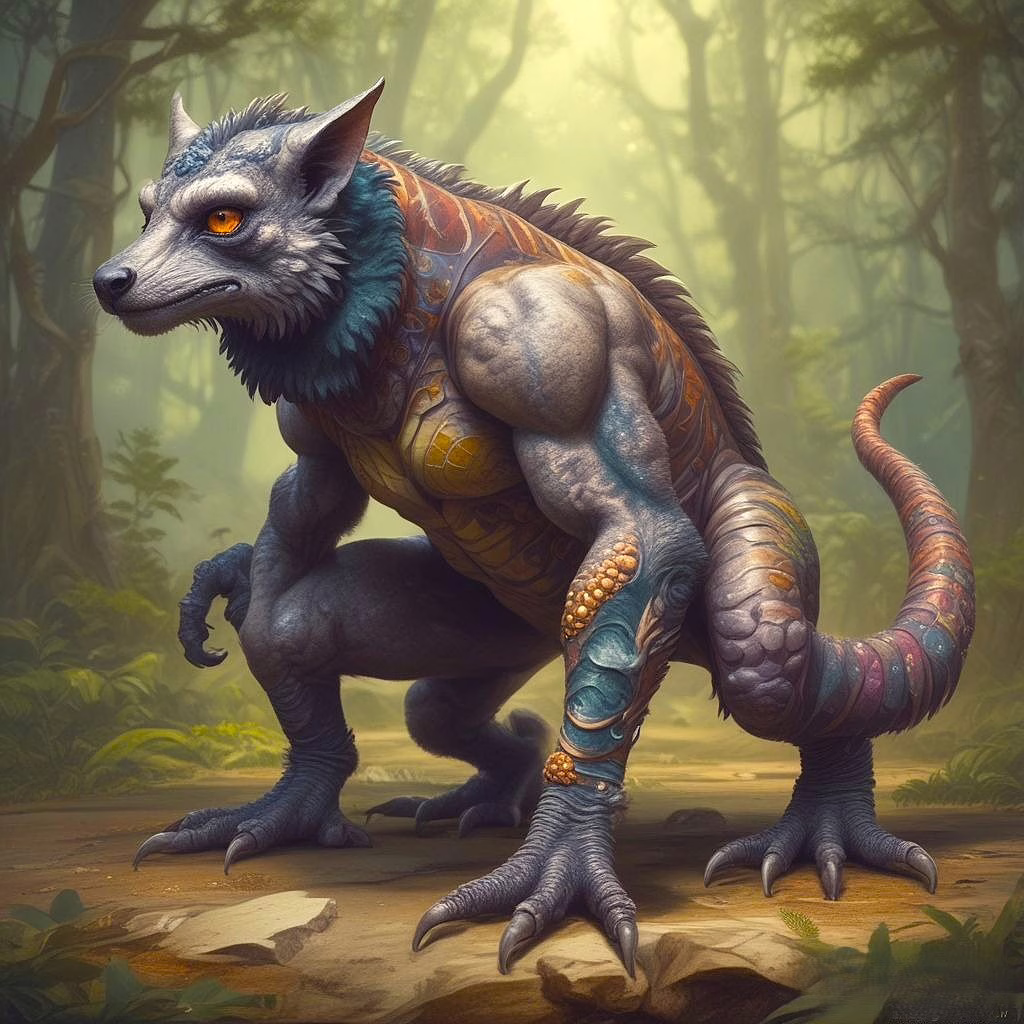 Lemur Dragon Game Characters 2