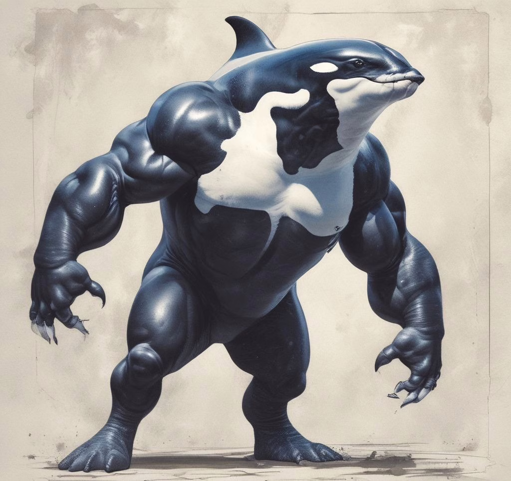 Orca Dragon Characters Of Video Games 1